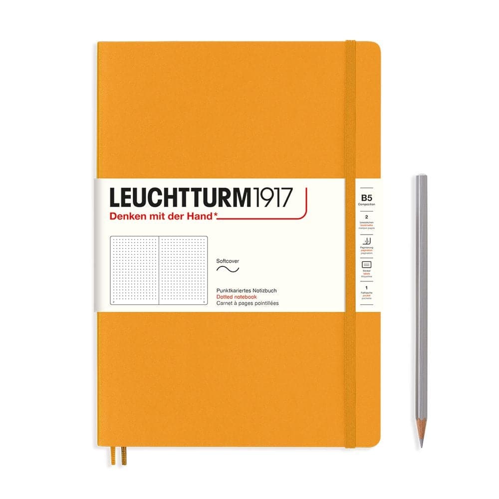 Leuchtturm1917 Softcover Notebook B5 - Rising Sun - The Journal Shop
