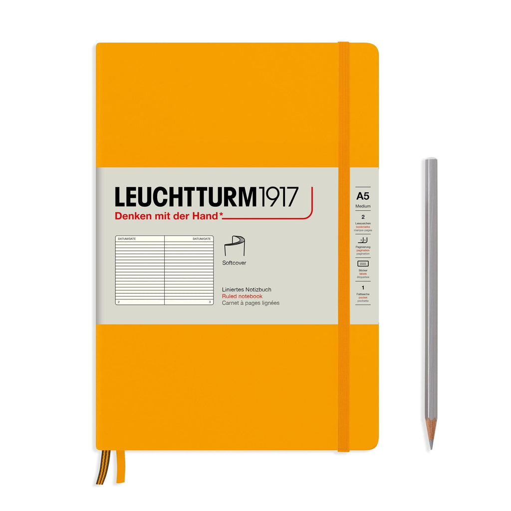 Leuchtturm1917 Softcover Notebook A5 - Rising Sun - The Journal Shop