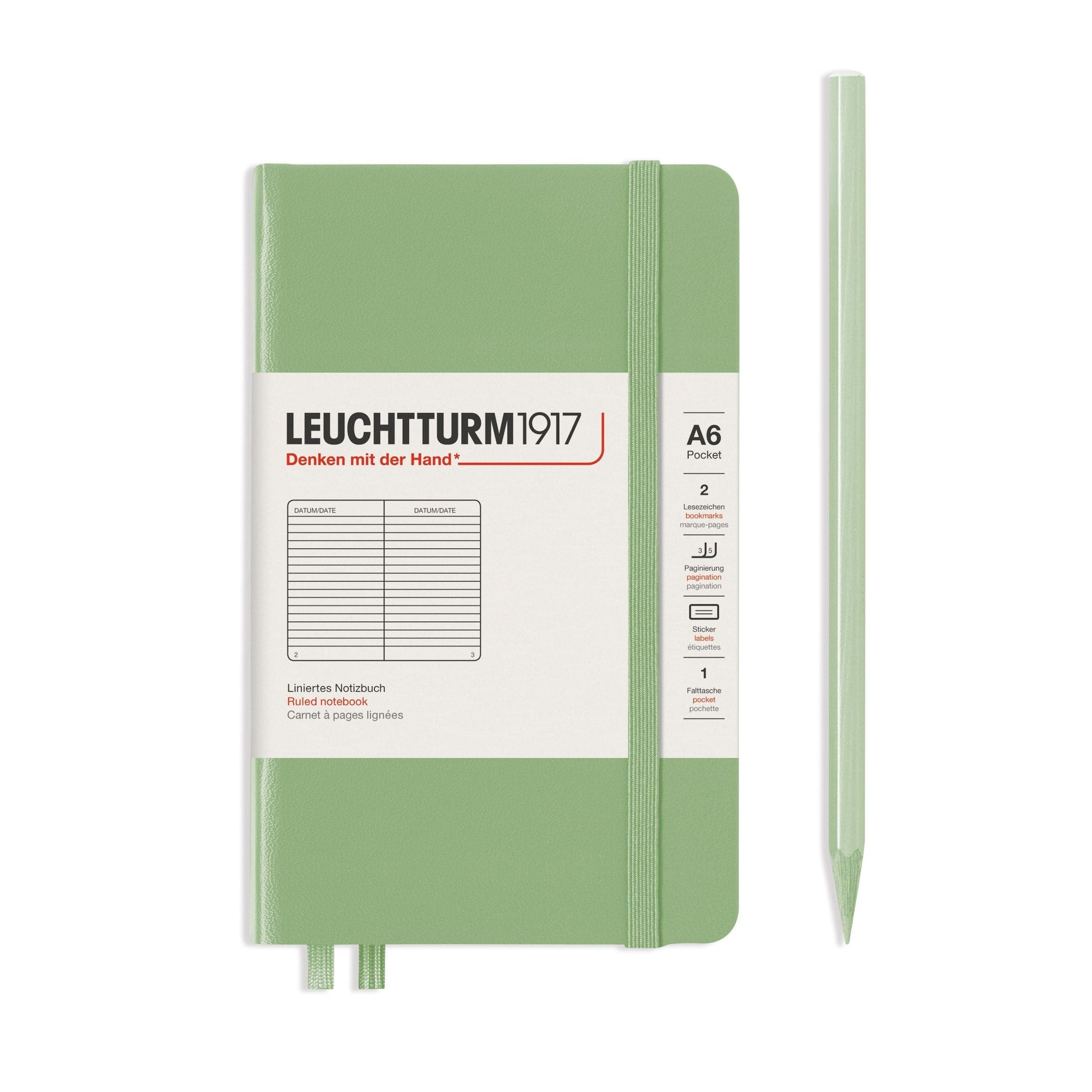 バラ売りOK 　新品　LEUCHTTURM1917 A6ノート　10冊セット notebook-pocket-a6-hardcover-