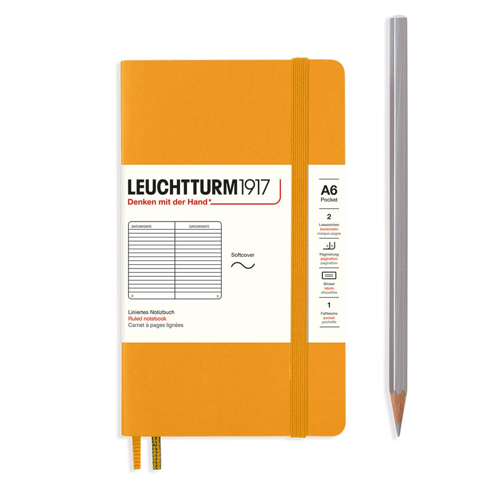 Leuchtturm1917 Pocket Notebook Softcover A6 - The Journal Shop
