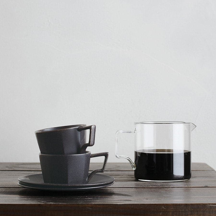 KINTO OCT cup & saucer, 220ml - The Journal Shop