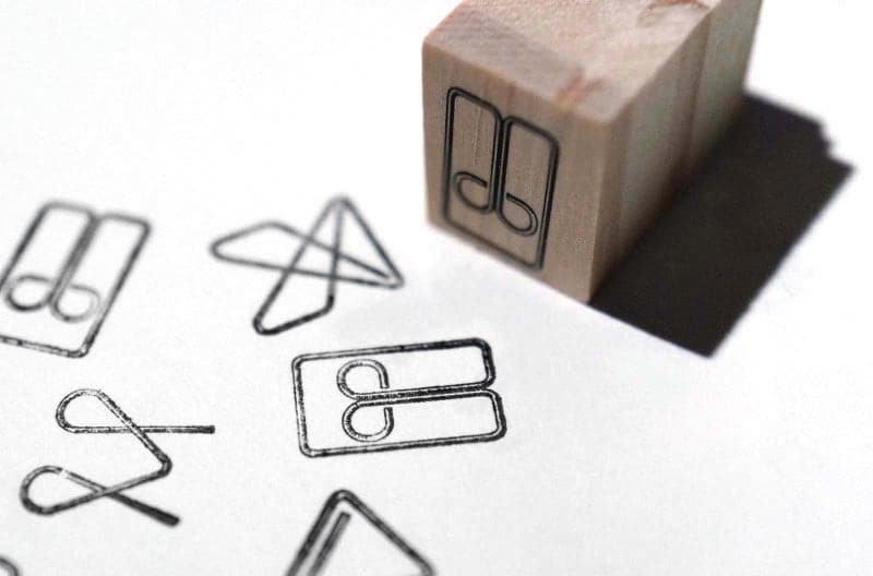 Tools to Live By Paper Clip Stamp - The Journal Shop