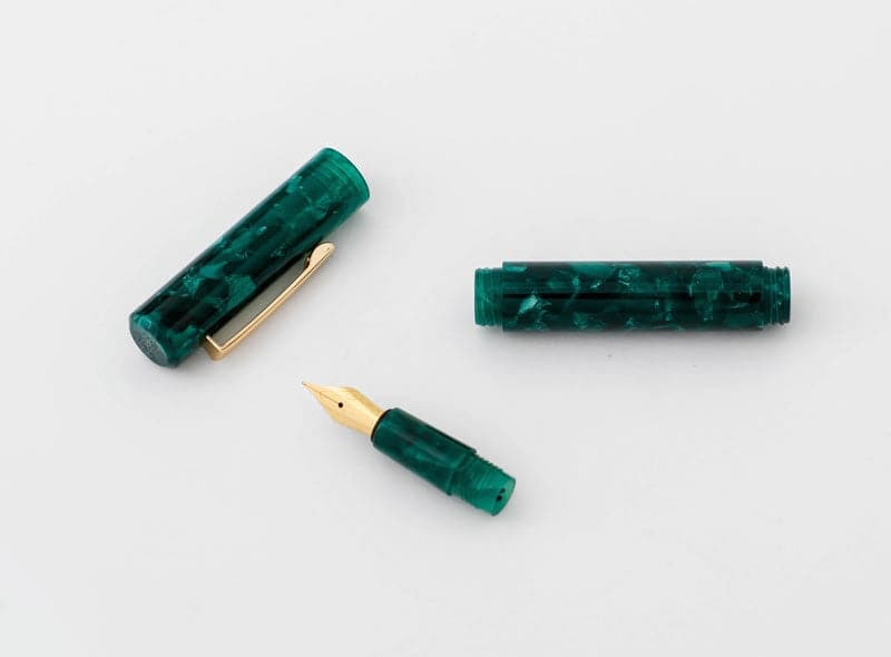 Hightide Attache  Marbled Fountain Pen - The Journal Shop