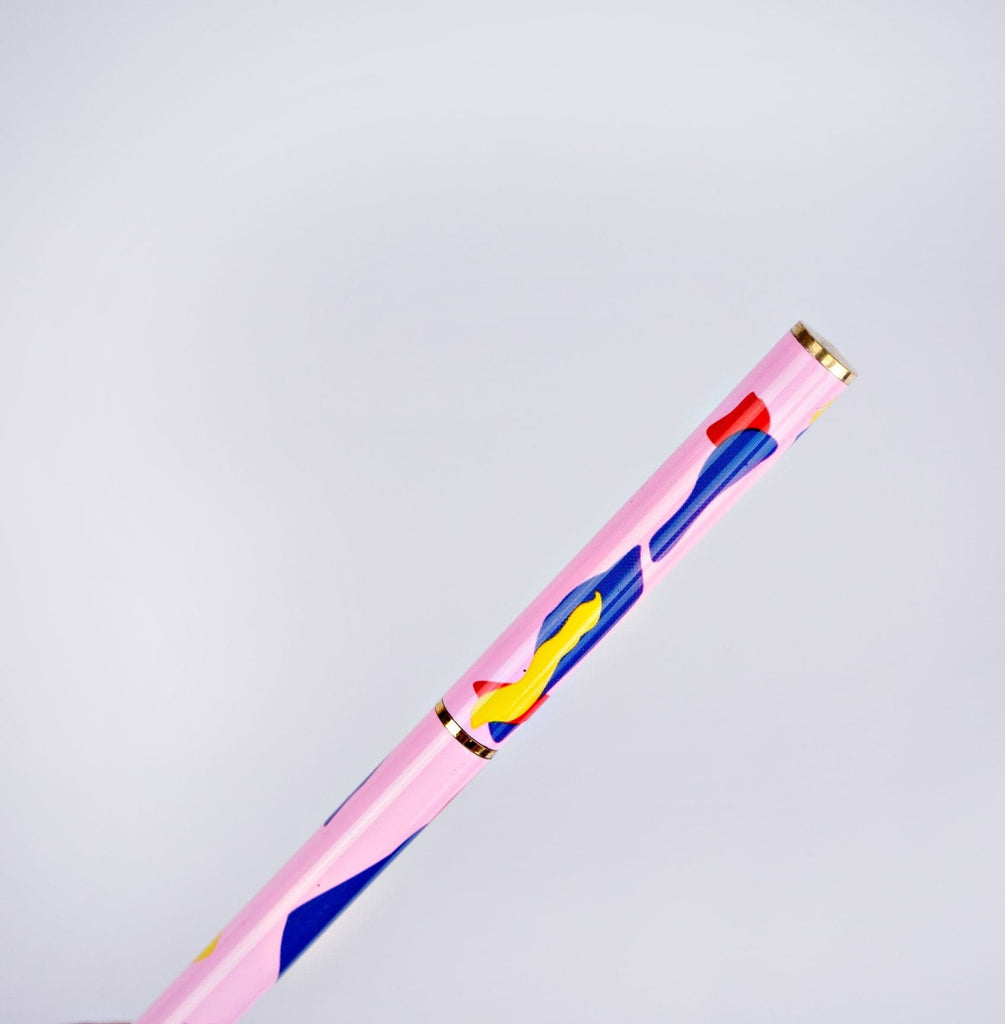 The Completist Ballpoint Pen (Pink Lava) - The Journal Shop