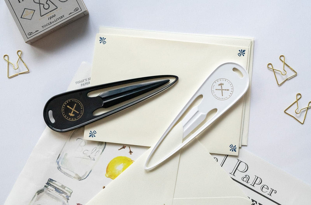 Tools to Live By -- Letter Opener -- Gold Lettering - The Journal Shop