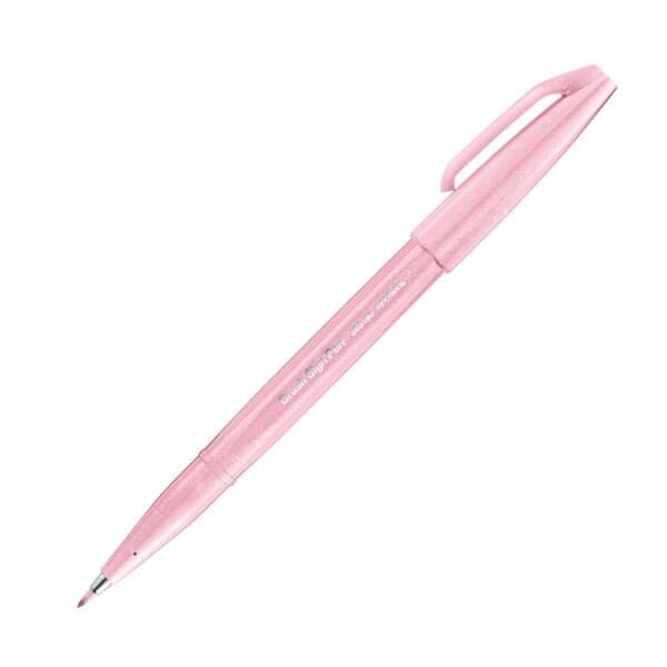 Pentel Fude Touch Brush Sign Pen - 12 Color Set - Japanese Kawaii Pen Shop  - Cutsy World