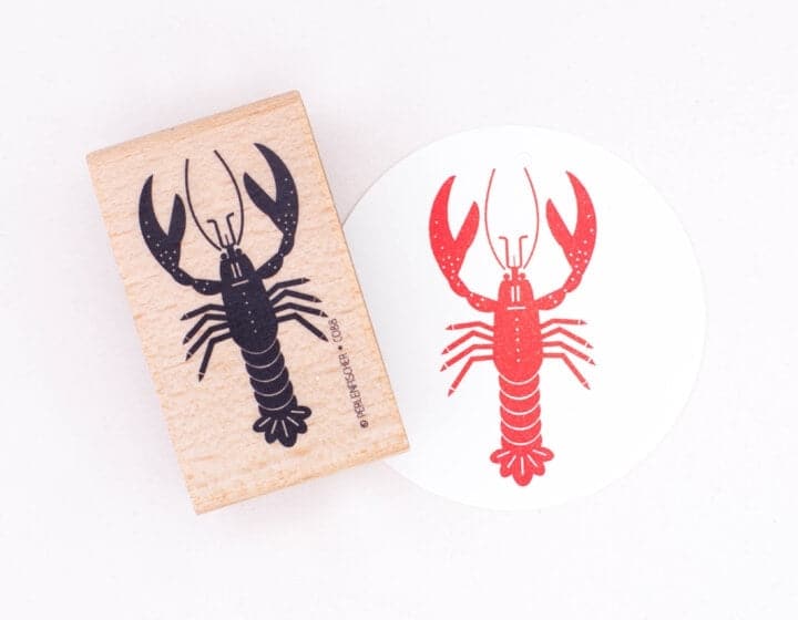 Perlenfischer Stamp - Lobster - The Journal Shop