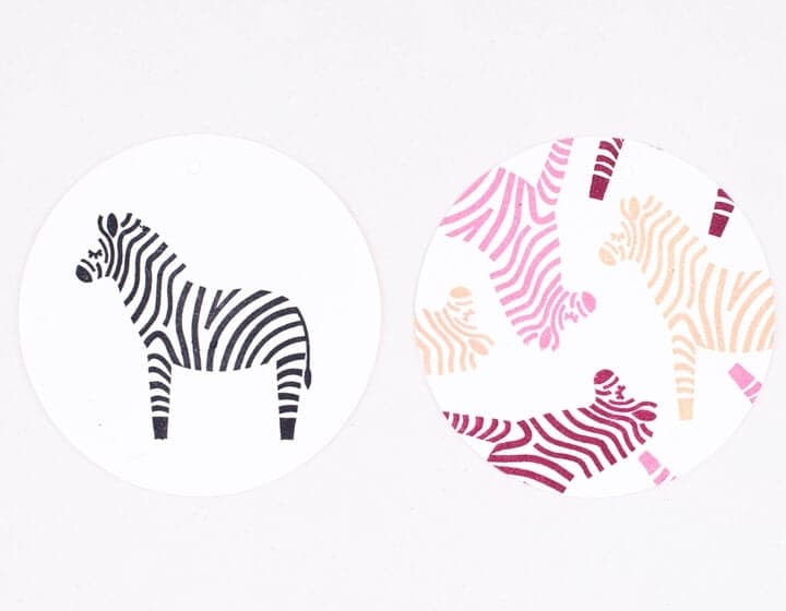 Perlenfischer Stamp - Zebra - The Journal Shop