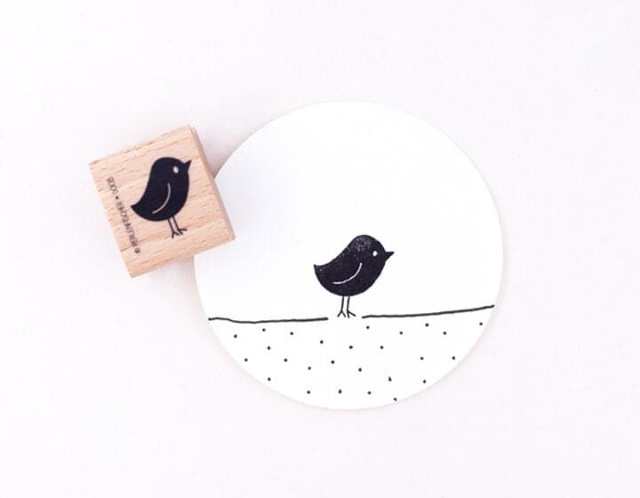 Perlenfischer Stamp - Bird - The Journal Shop