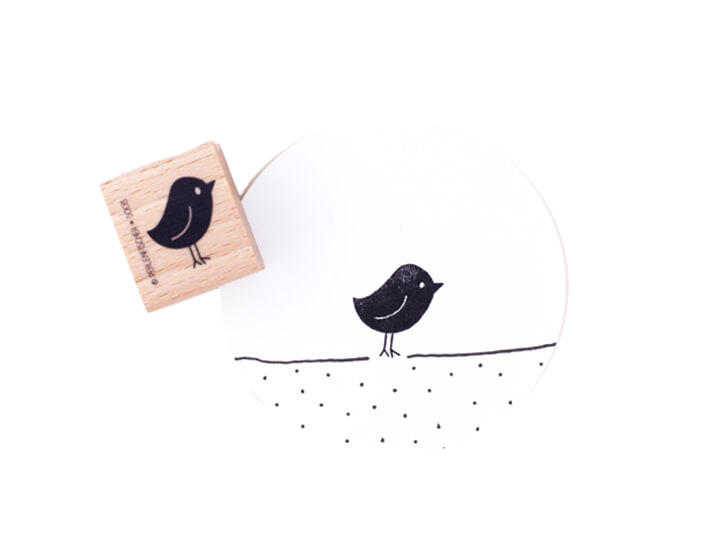 Perlenfischer Stamp - Bird - The Journal Shop
