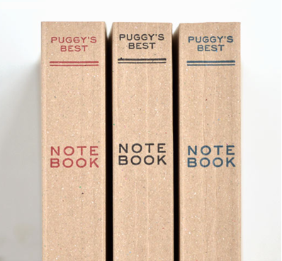 Hightide Puggy's Paperback Notebook - The Journal Shop