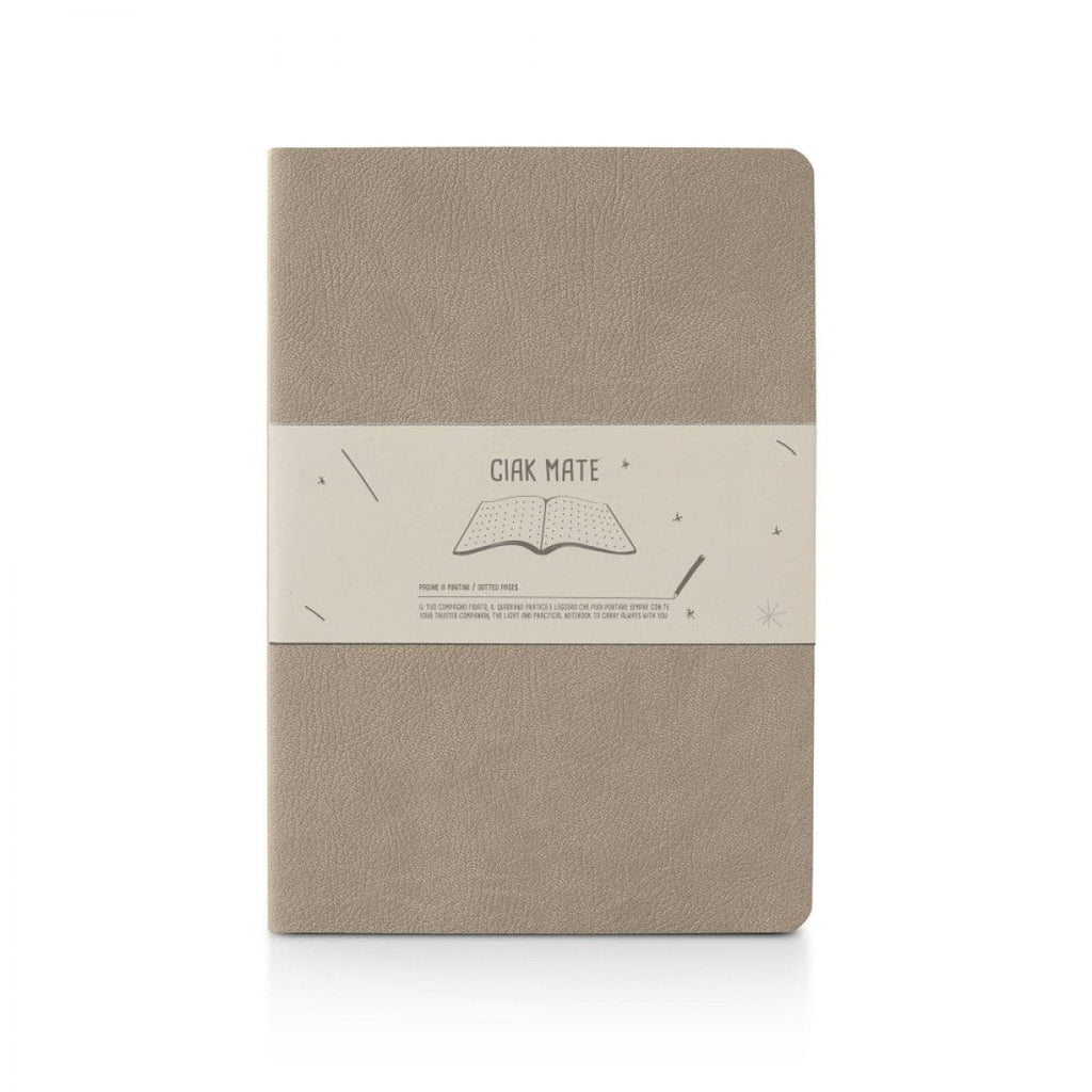 CIAK MATE Slim Ivory Paper Notebook (A5, Dot Grid) - The Journal Shop