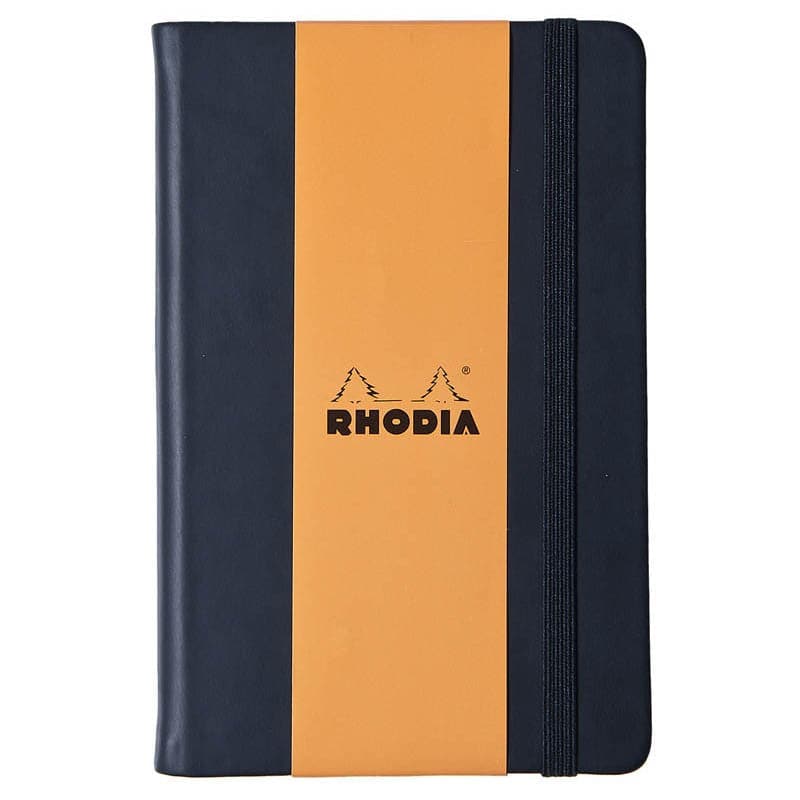 Rhodia Webnotebook A5 -- Black : Dot Grid - The Journal Shop