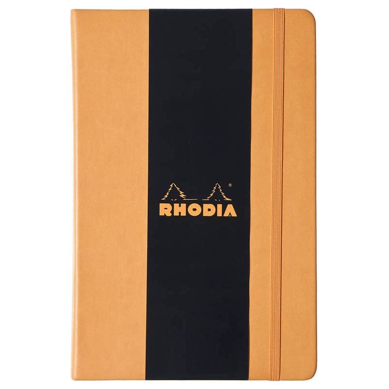 Rhodia Webnotebook A5 -- Orange : Ruled - The Journal Shop