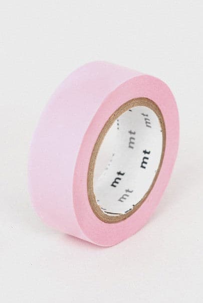 MT Washi Masking Tape -- Rose Pink - The Journal Shop