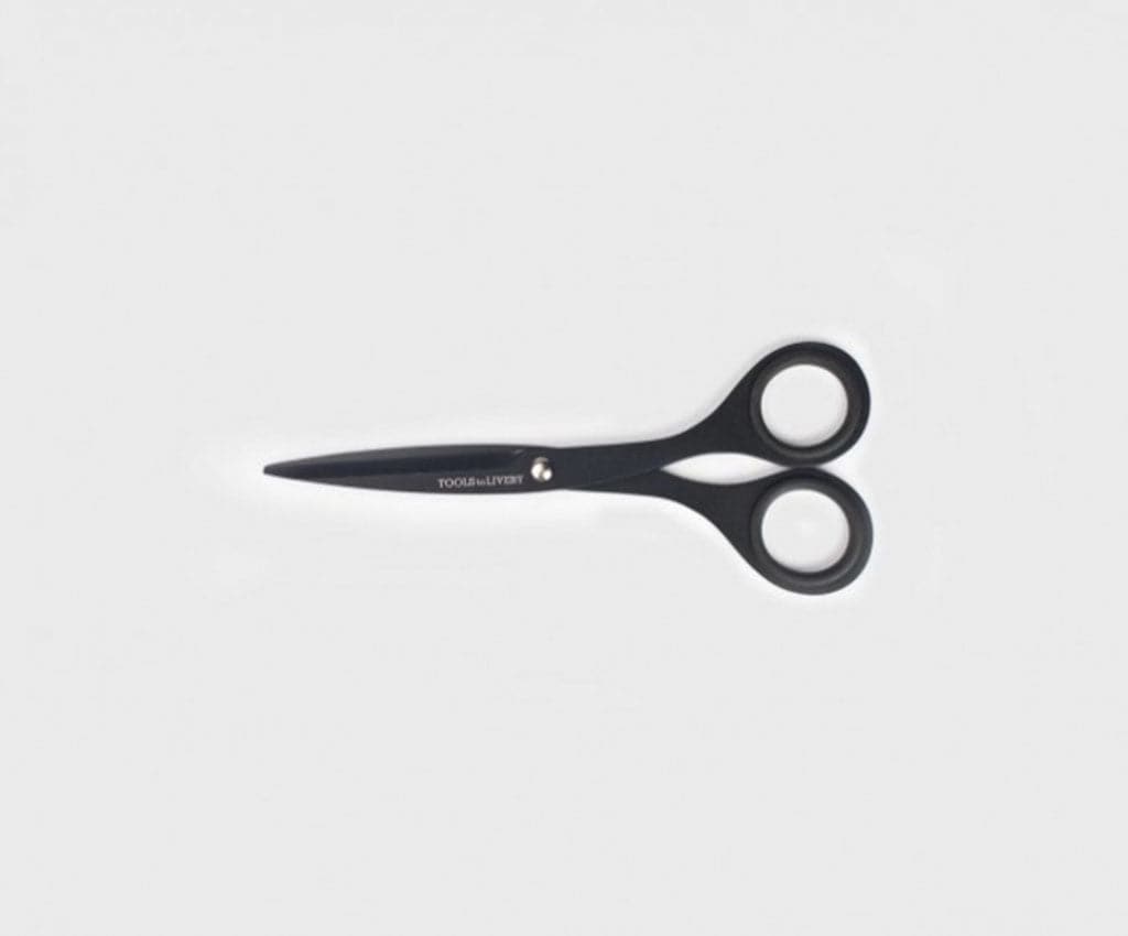 Tools to Live By -- Scissors 6.5" -- Black - The Journal Shop