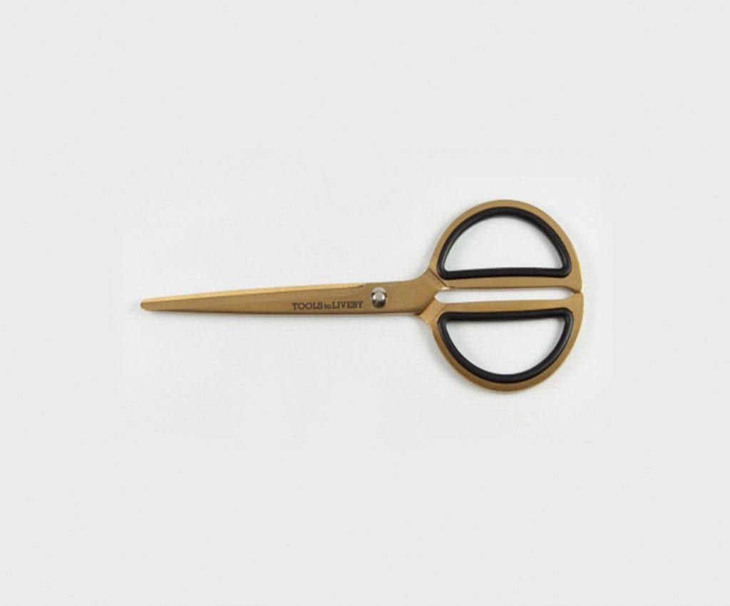 Tools to Live By -- Scissors 8" -- Gold - The Journal Shop