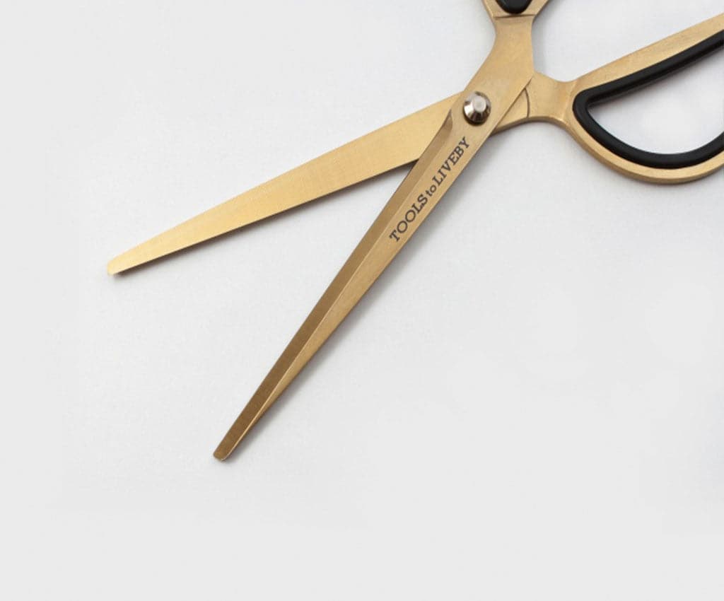 Tools to Live By -- Scissors 8" -- Gold - The Journal Shop