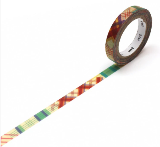 MT Masking Tape, Check Line - The Journal Shop