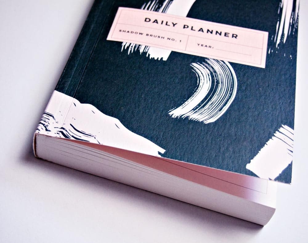 The Completist Shadow Brush No.1 Daily Planner A5 - The Journal Shop
