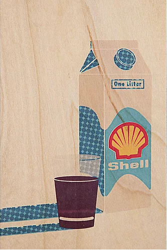 WOODHI Wooden Postcard - Brand Mix Shell - The Journal Shop