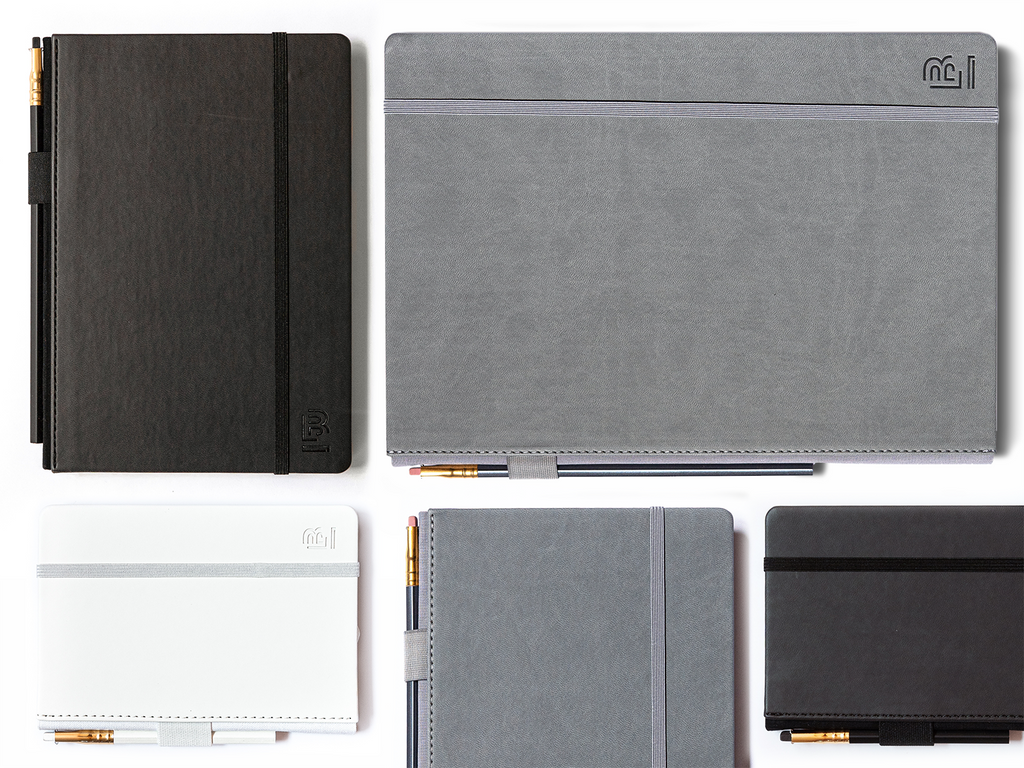 Matte Notebook Blackwing Matte Slate A6 Notebook – Pocket Notebook with Pencil