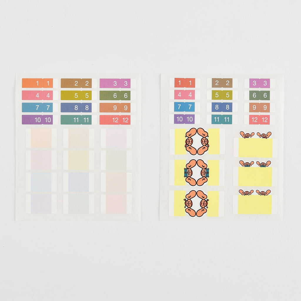 Hobonichi Index Stickers - The Journal Shop