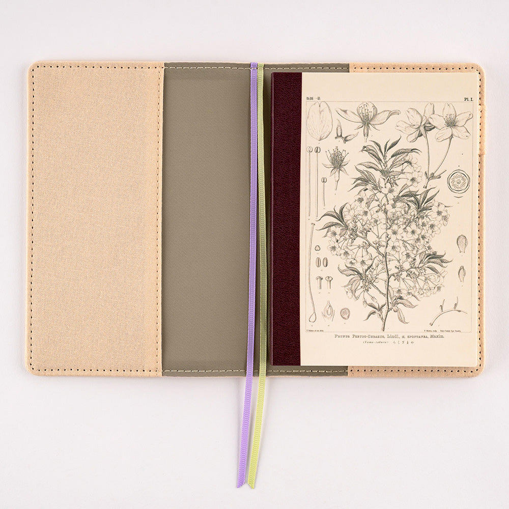 Hobonichi Plain Notebook [Tomitaro Makino: Yamazakura] A6 - The Journal Shop