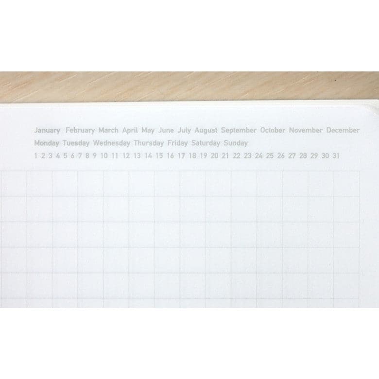 STALOGY 365 Days Notebook (A5, Grid)
