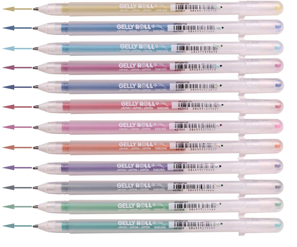 Sakura Gelly Roll Stardust Gel Pen - The Journal Shop