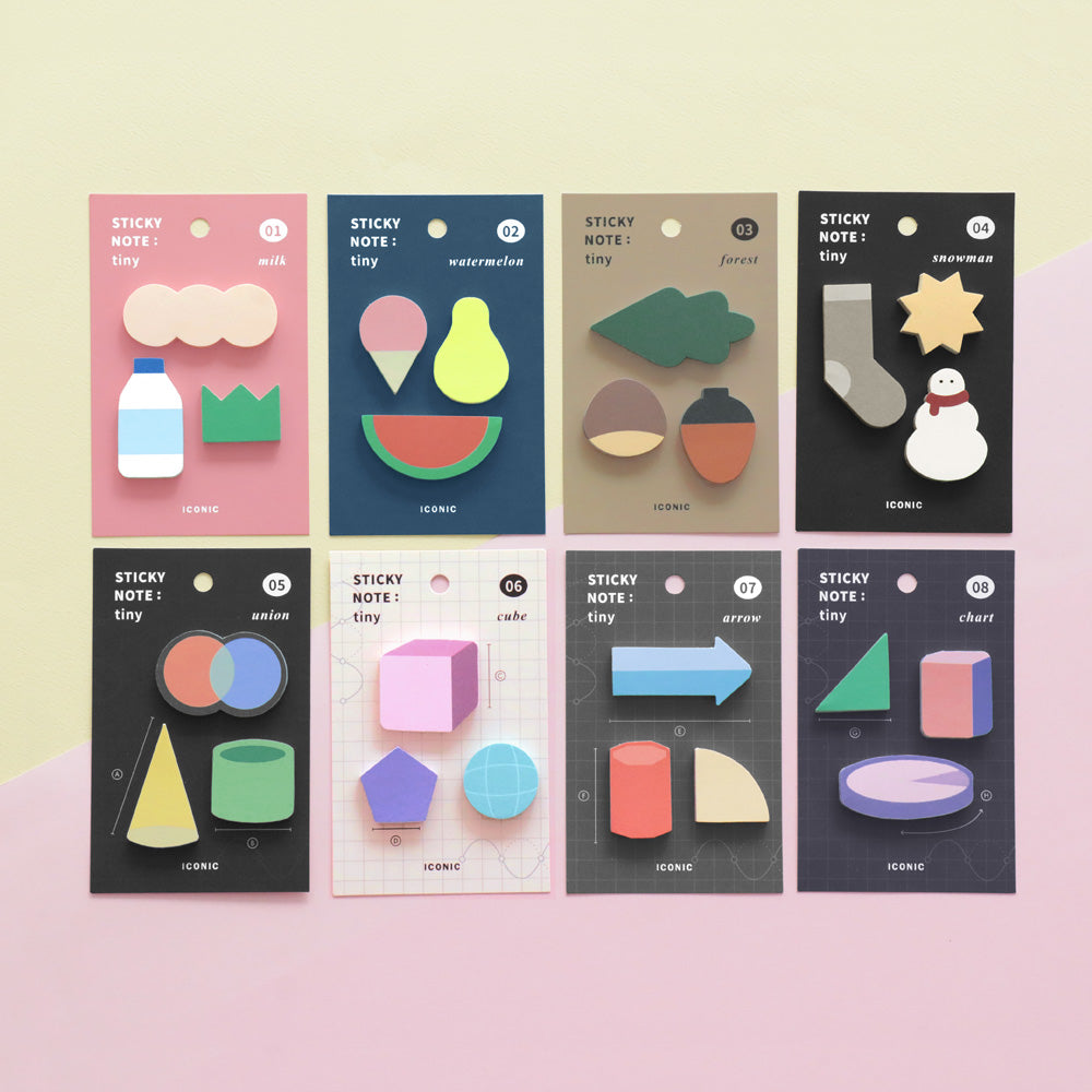 Iconic Sticky Note Shapes - The Journal Shop