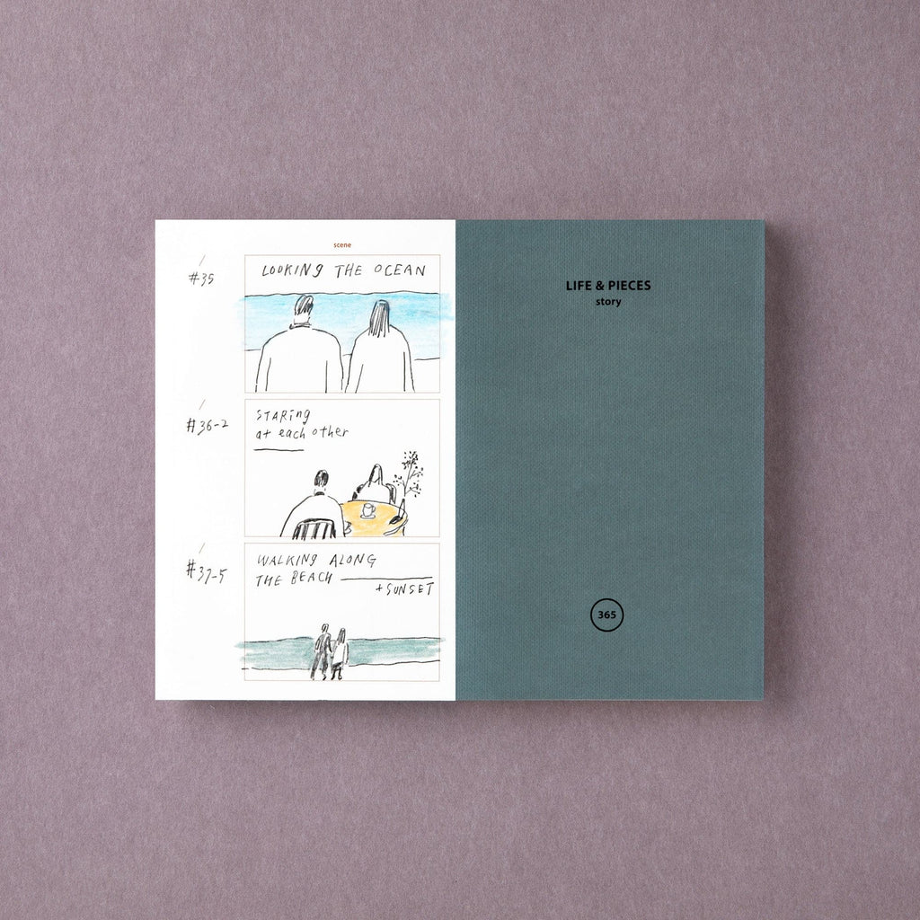 Livework Life & Pieces Notebook Small (A6, Story) - The Journal Shop