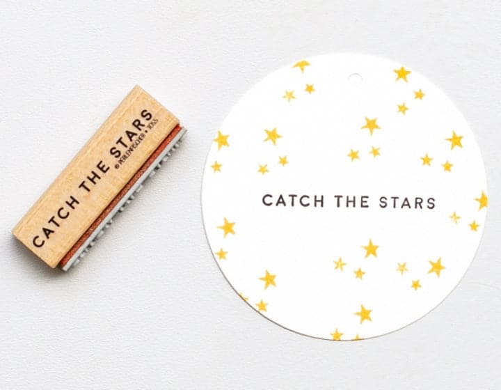 Perlenfischer Stamp - Catch the Stars - The Journal Shop
