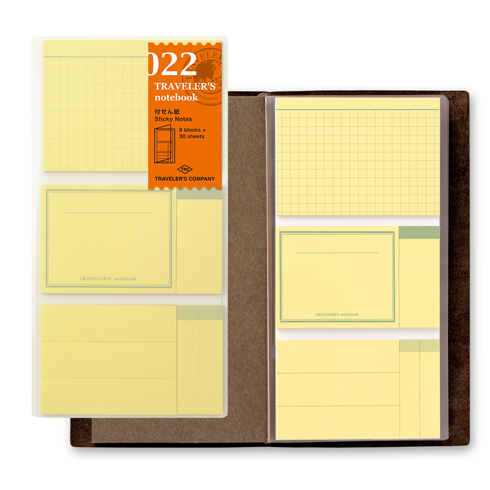 TRAVELER'S Notebook -- Refill #022 Sticky Notes - The Journal Shop