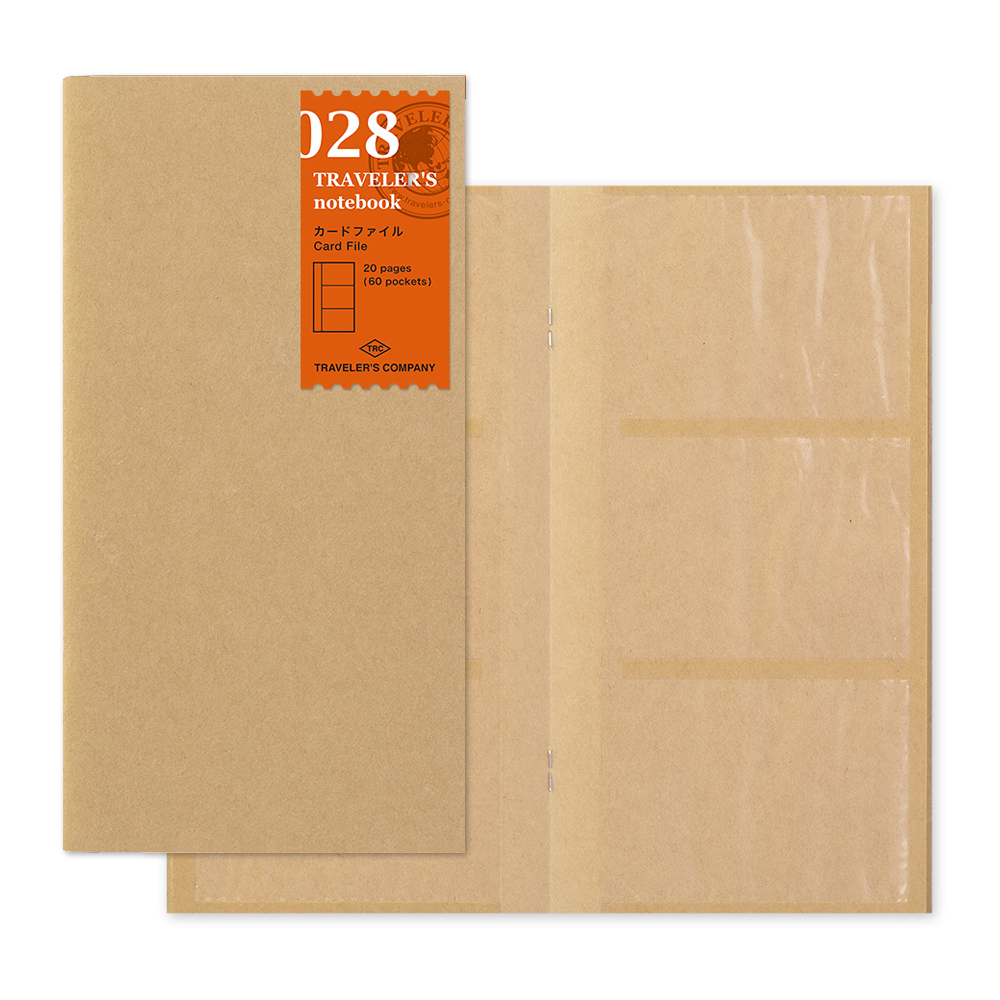 TRAVELER'S Notebook Refill 028 - Card File - The Journal Shop