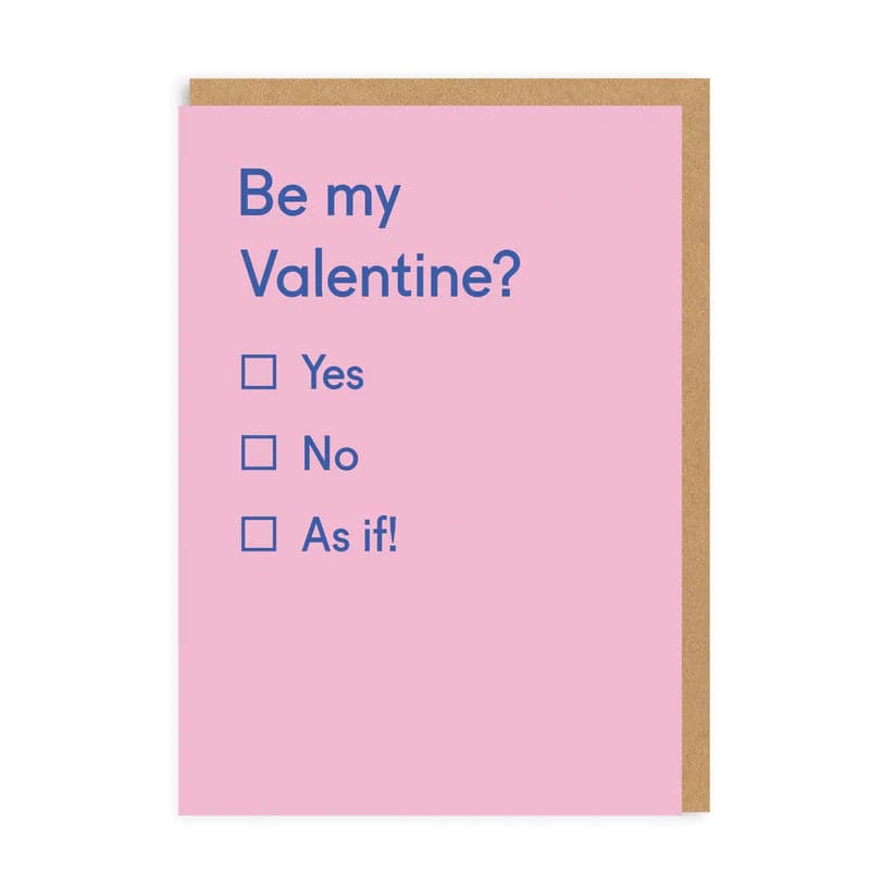 Ohh Deer Yes / No / As If Greeting Card - The Journal Shop