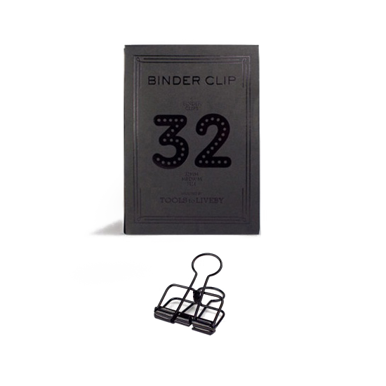 Tools to live online by binder clips