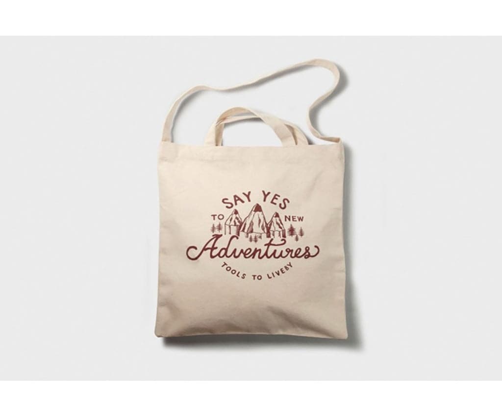 Tools to Live By - 'Adventures' Tote Bag - The Journal Shop