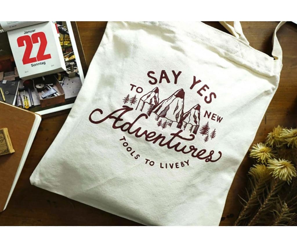 Tools to Live By - 'Adventures' Tote Bag - The Journal Shop