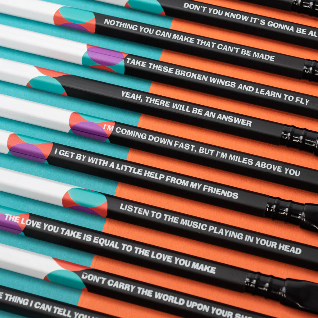 Blackwing Volume 192 Limited Edition Pencils: John Lennon and Paul McCartney - The Journal Shop