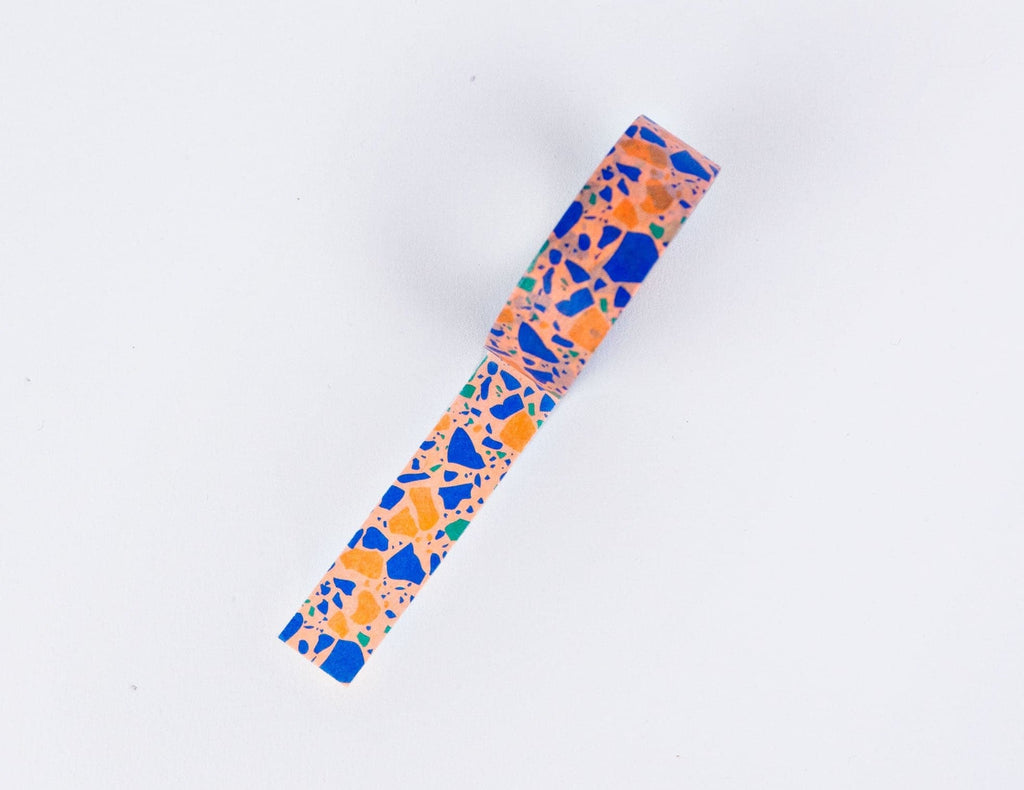 The Completist Peach Terrazzo Washi Tape - The Journal Shop