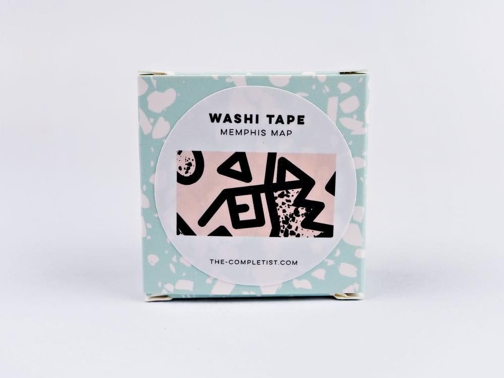 The Completist Memphis Map Washi Tape - The Journal Shop