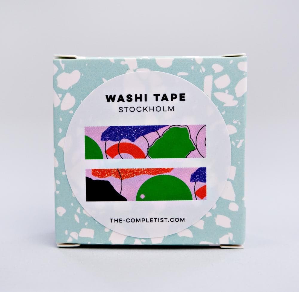 The Completist Stockholm Washi Tape - The Journal Shop