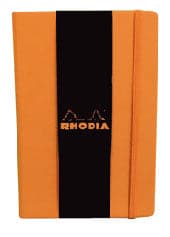 Rhodia Webnotebook A6 -- Orange : Ruled - The Journal Shop
