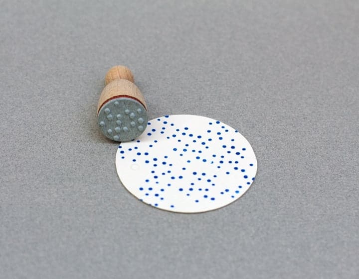 Perlenfischer Stamp - Wild Dots - The Journal Shop