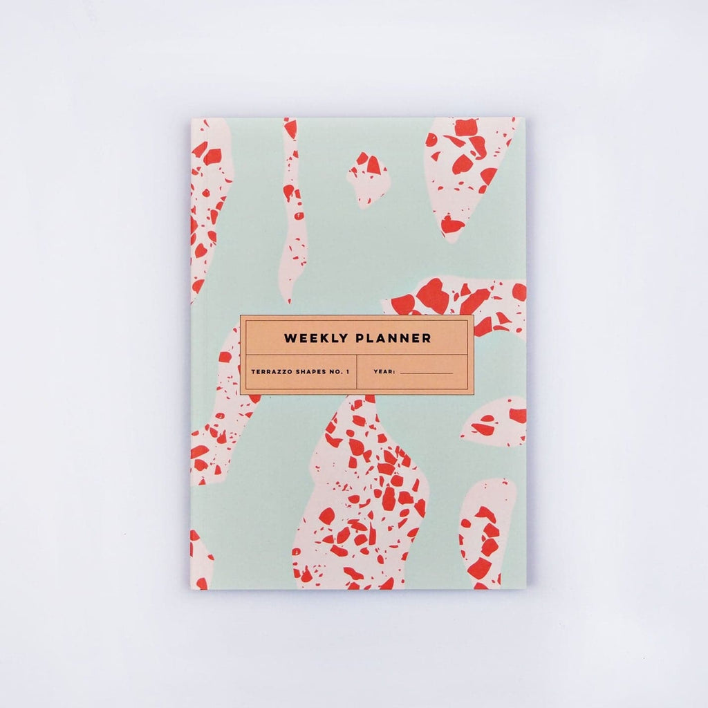 The Completist Terrazzo Shapes No.1 Weekly Planner (A5) - The Journal Shop