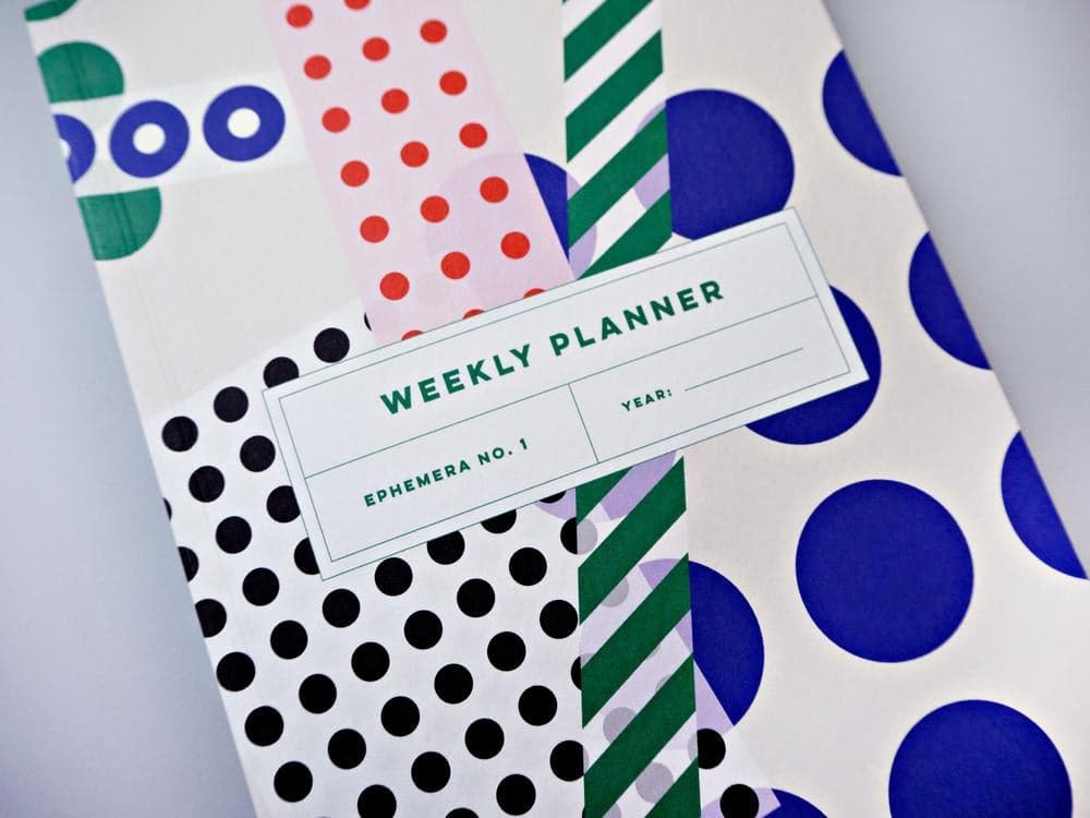 The Completist Ephemera Weekly Planner (A5) - The Journal Shop