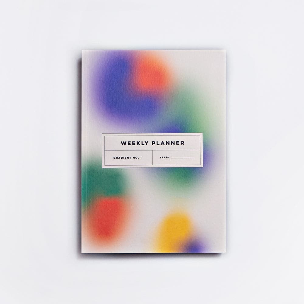 The Completist Gradient Weekly Planner - The Journal Shop