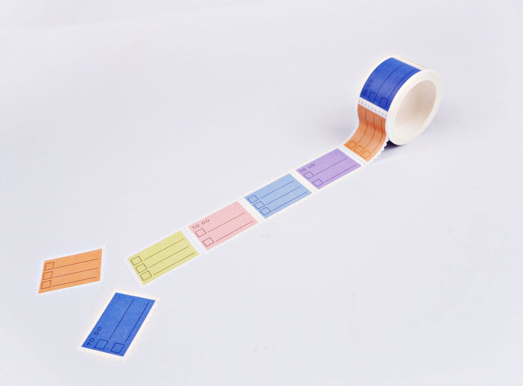 The Completist To Do Stamp Washi Tape - The Journal Shop