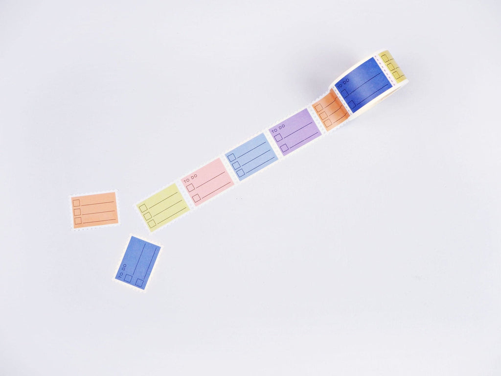 The Completist To Do Stamp Washi Tape - The Journal Shop